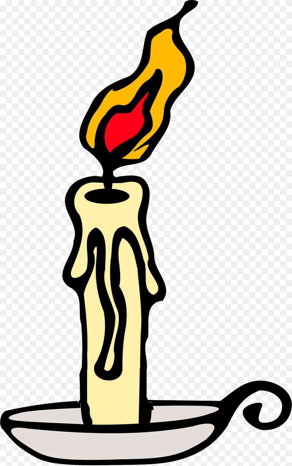 Candle Clipart, Light, Torch, Person Png
