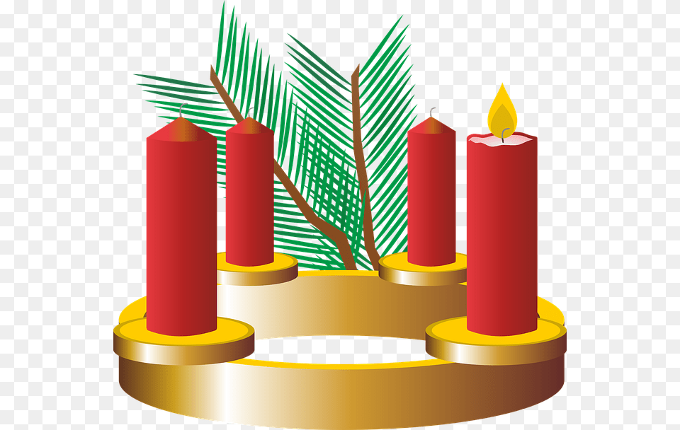 Candle Clipart Advent First, Dynamite, Weapon Free Png Download