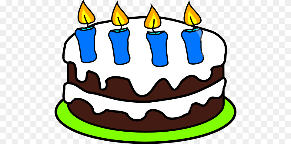 Candle Clipart Birthday Cake, Birthday Cake, Cream, Dessert, Food Free Png Download