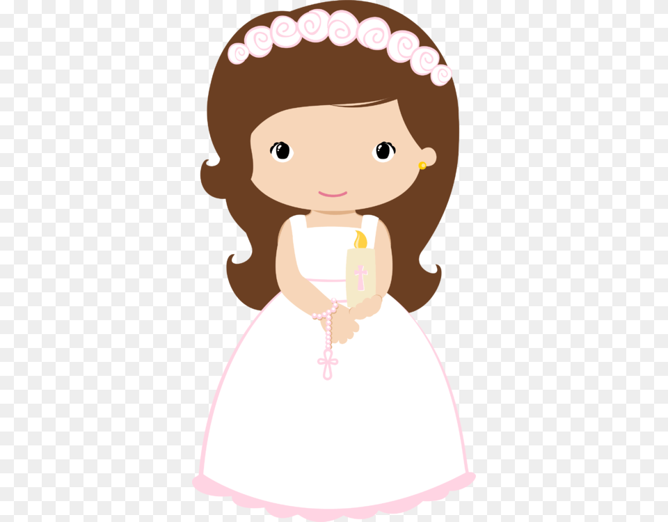 Candle Clipart Communion, Doll, Toy, Baby, Person Free Png Download