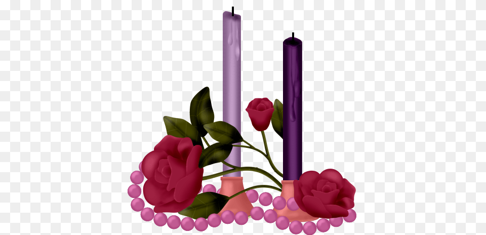 Candle Clipart Flashlight, Flower, Plant, Rose Png Image