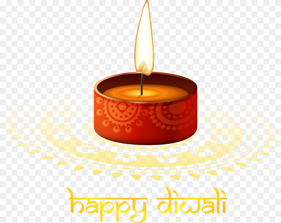 Candle Diwali Red Happy Hq Clipart Diwali Background Hd, Fire, Flame, Festival Png Image