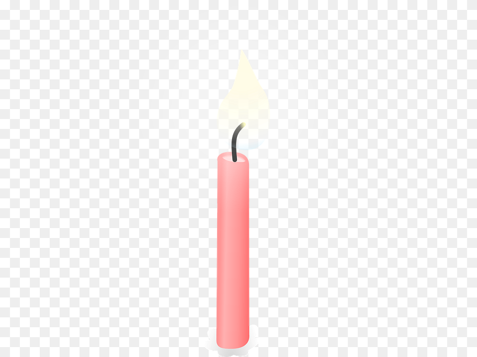 Candle Flame Fire Vector Graphic On Pixabay Advent Candle, Dynamite, Weapon Free Png Download