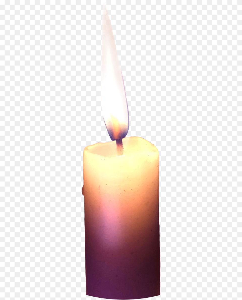 Candle Flame Light Night Real Original Photograph Advent Candle, Fire Free Transparent Png