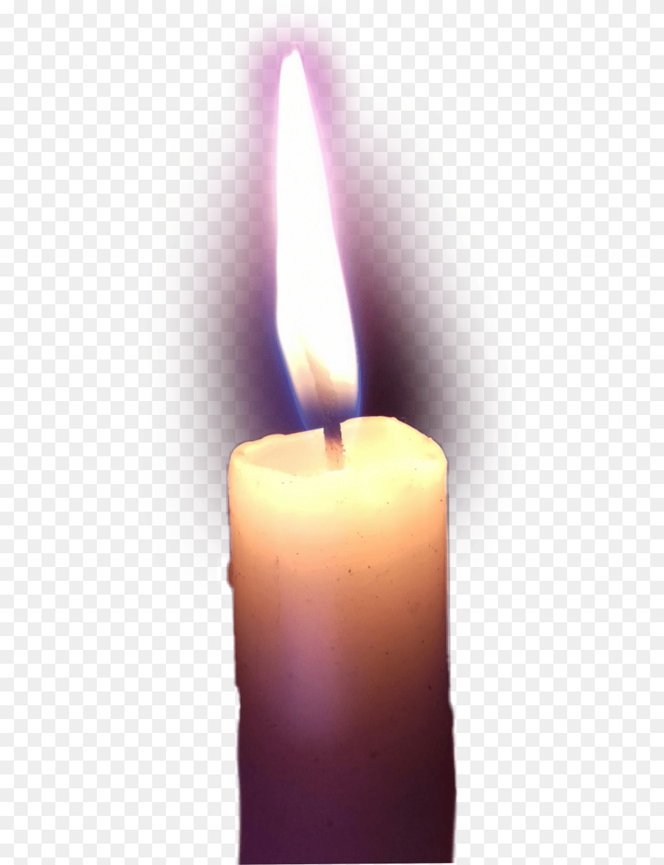 Candle Flame Lit Dark Light Made From The Artist Of Lit Candle Transparent, Fire Free Png