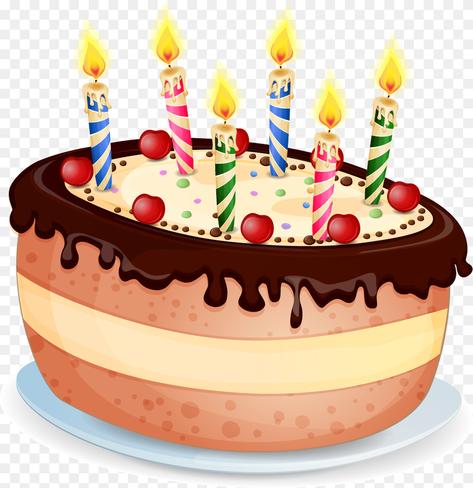Candle Happy Birthday, Birthday Cake, Cake, Cream, Dessert Free Transparent Png