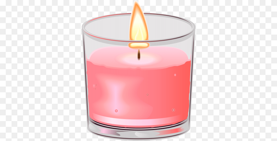 Candle In Cup Clip Art Candle In A Glass Clipart Png Image