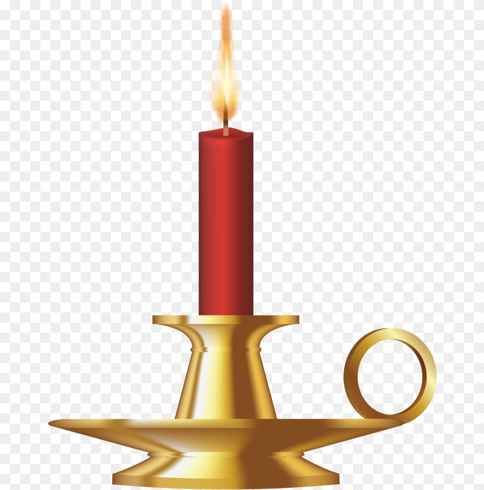 Candle In Holder Cliparts Transparent Candle Holders Png Image