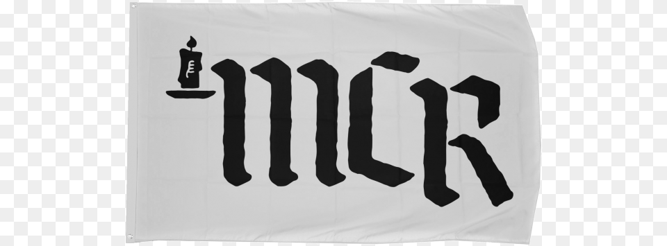 Candle Logo White Flag My Chemical Romance, Clothing, Hosiery, Sock, Text Free Png