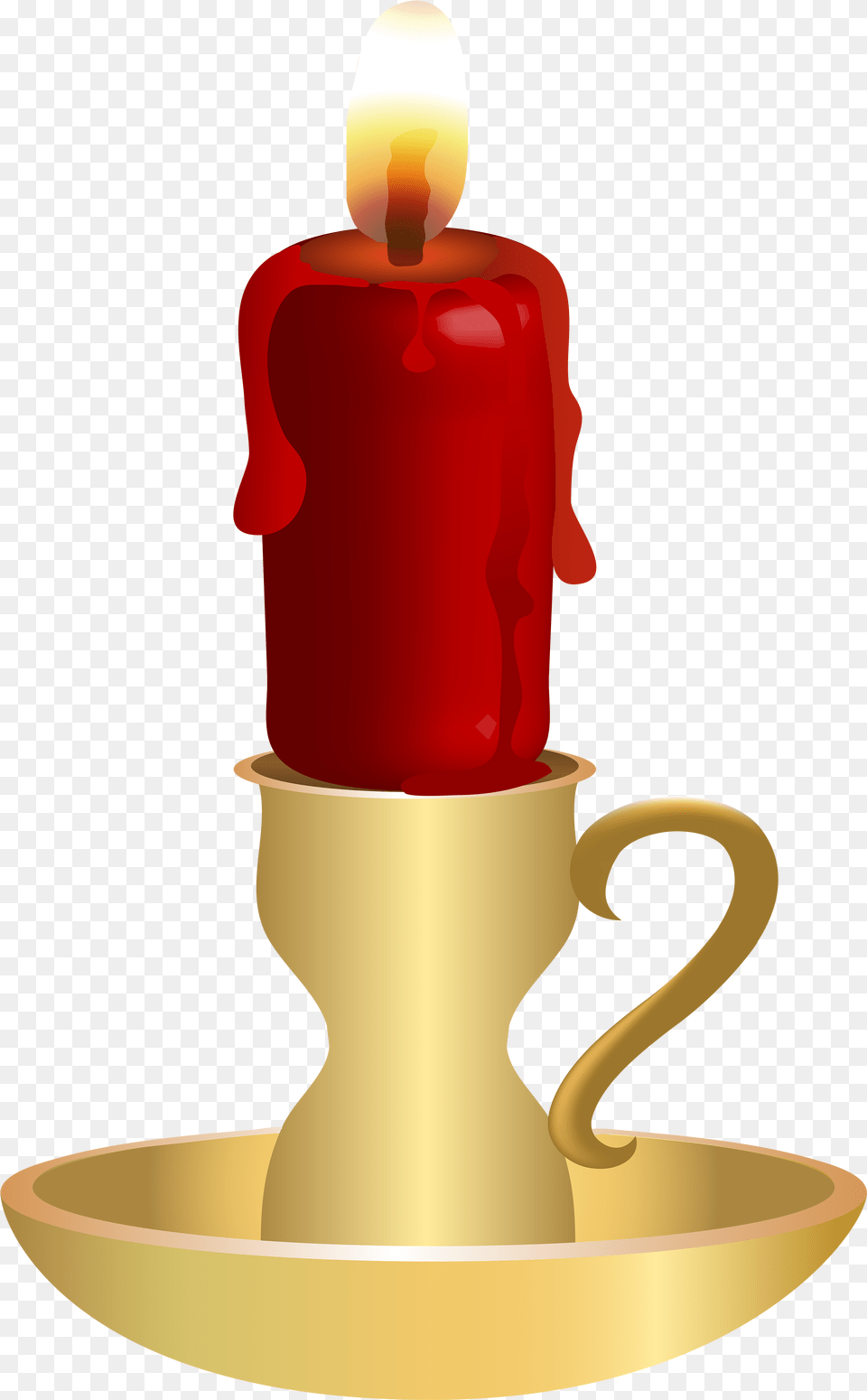 Candle Red Clip Art, Food, Ketchup Free Png Download