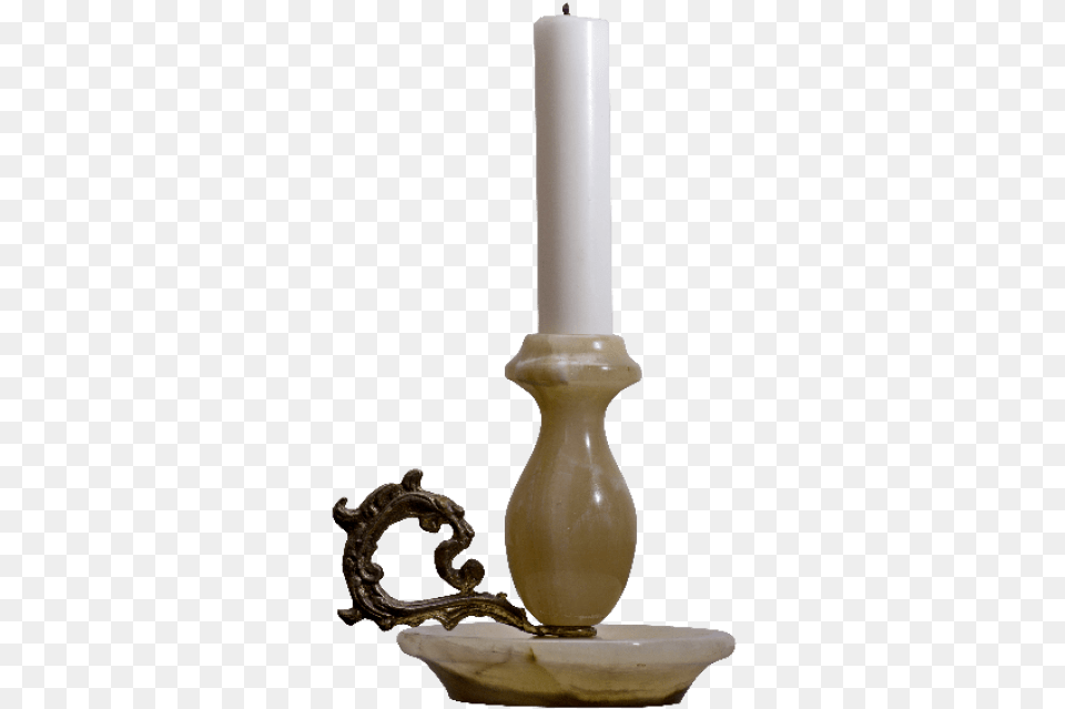 Candle With Candlestick, Smoke Pipe Png