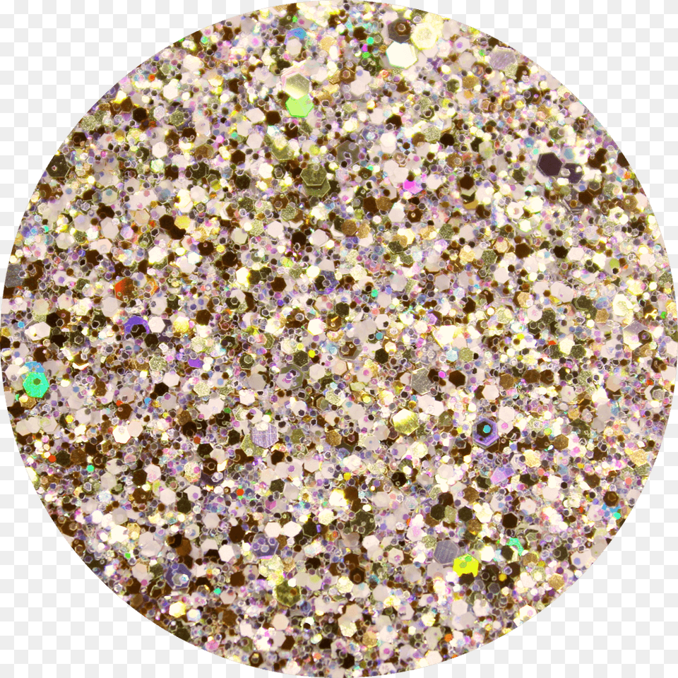 Candlelight Bulk Glitter Circle Holographic Png