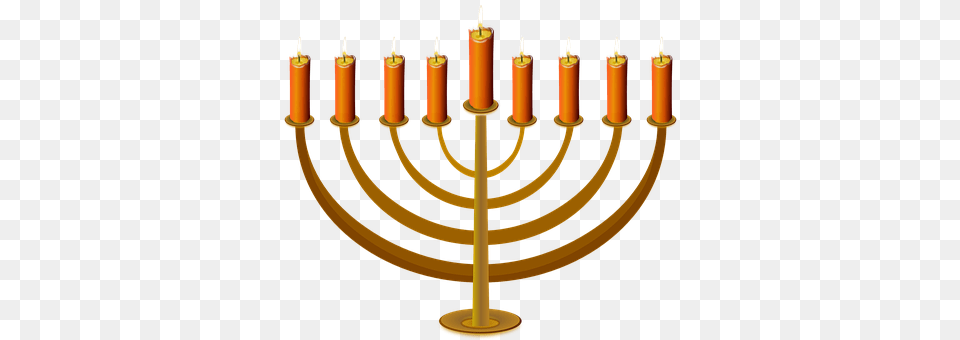 Candles Festival, Hanukkah Menorah, Candle, Candlestick Free Png Download