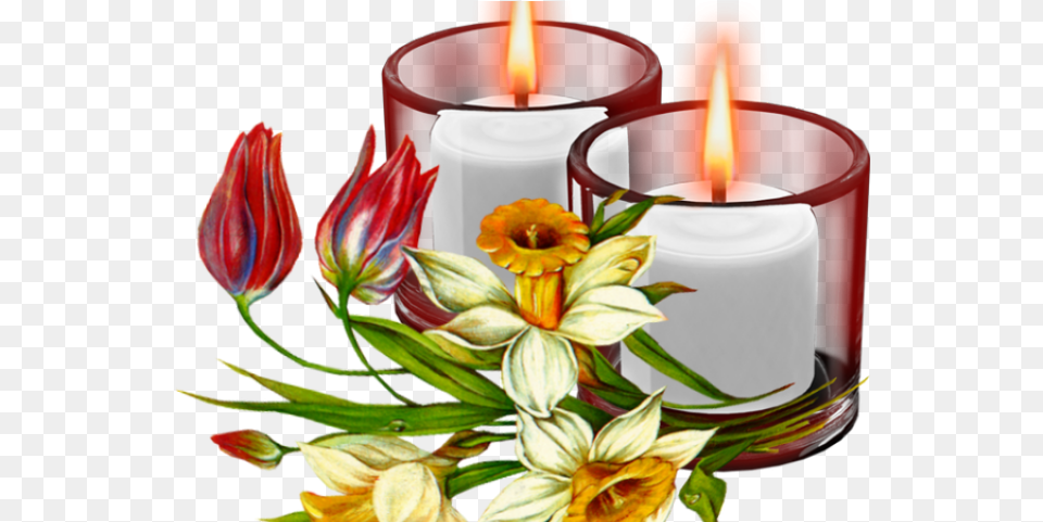 Candles Clipart Vintage Transparent Background Candles Good People Are Like Candles, Flower, Flower Arrangement, Plant, Flower Bouquet Free Png