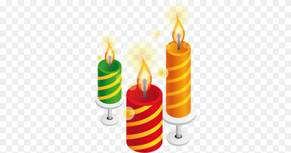 Candles Icon Christmas Iconset Mohsen Fakharian Diwali Candles Dynamite, Weapon, Candle Free Transparent Png