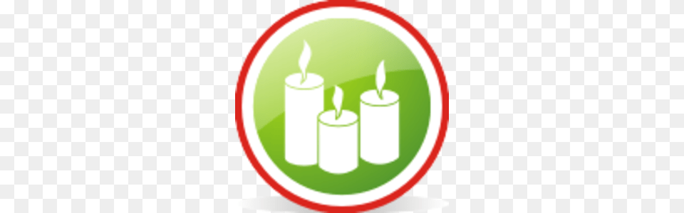 Candles Rounded Candle Free Png Download