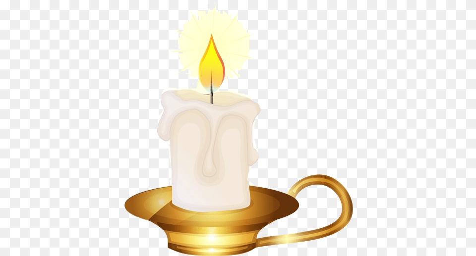 Candles Stand Image Clipart Transparent Background Candle, Fire, Flame Free Png Download