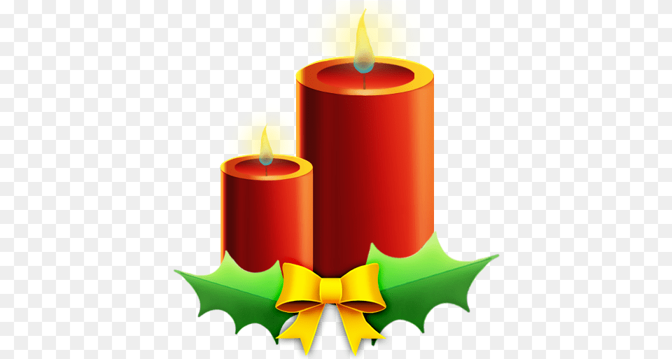 Candles With Ribbon Icon Christmas Icon Set Softiconscom Vela De Natal, Dynamite, Weapon, Candle, Tape Free Transparent Png