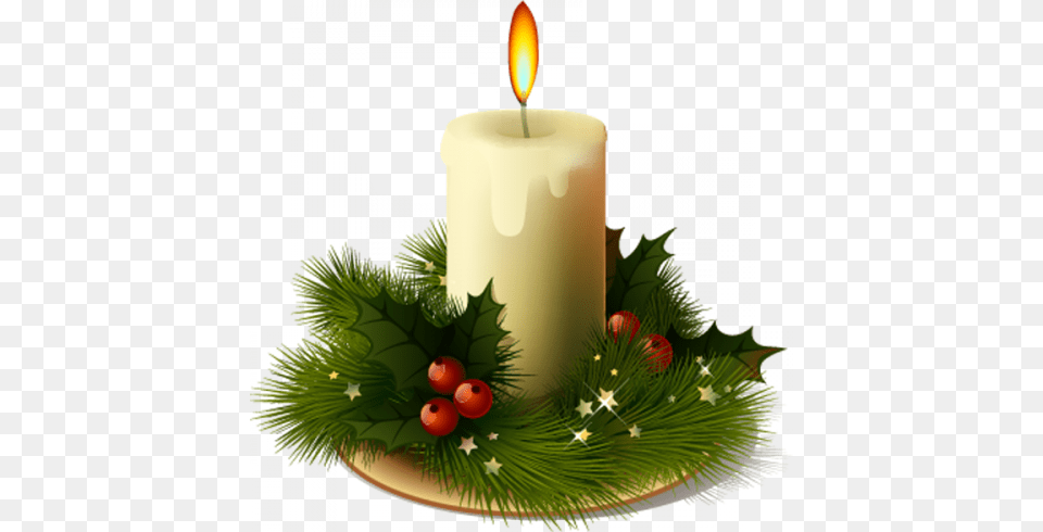 Candles Without Background Christmas Candle Clipart, Chandelier, Lamp Free Png