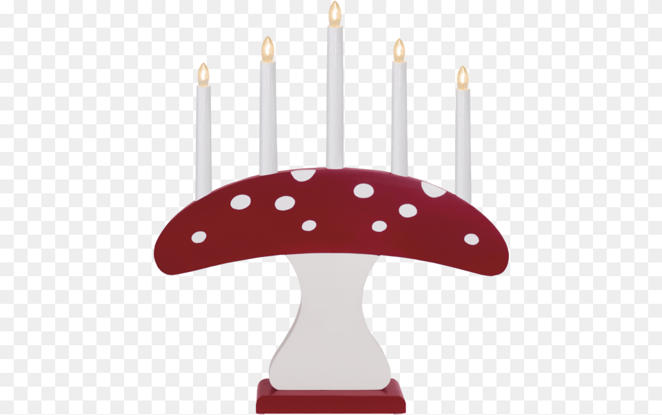 Candlestick Alvin Star 44 Cm Gift Box Alvin Candlestick Red, Festival, Hanukkah Menorah, Candle Free Transparent Png