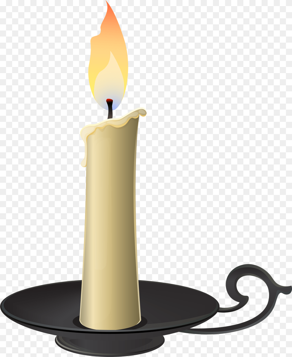 Candlestick Computer Icons Clip Art Transparent Background Candle Clipart, Fire, Flame Free Png