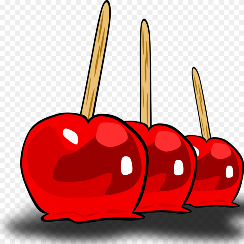 Candy Apple Clip Art Clipart Download, Fruit, Produce, Plant, Food Png