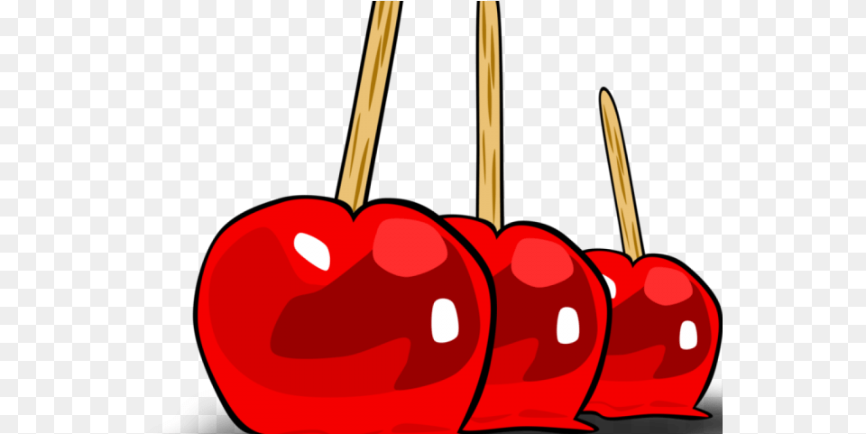 Candy Apple Clipart Cartoon Candy Apple, Food, Fruit, Plant, Produce Png Image