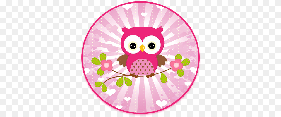 Candy Bar Buhos Tiernos Nena Kit Imprimible 216 Pink Owl Labelsstickers For Hersheys Kisses Candies, Animal, Bird, Art, Graphics Free Png
