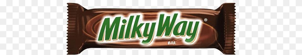 Candy Bar Image Background Milky Way Candy Bar, Food, Sweets Free Png Download