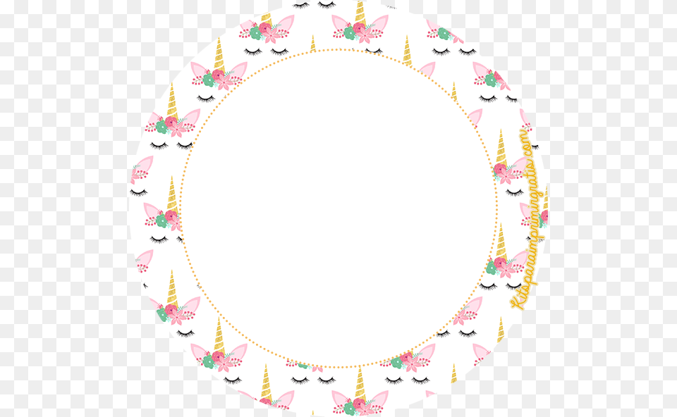 Candy Bar Unicornio Imprimir, Pattern, Oval Free Transparent Png