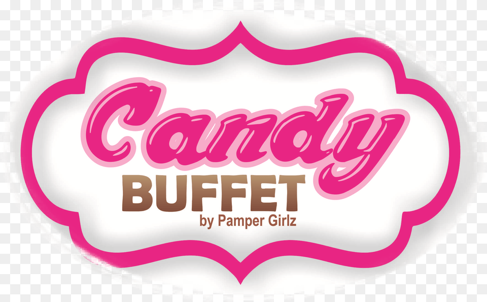 Candy Buffet Co Za Candy Buffet Buffets Dessert, Sticker, Logo, Food, Ketchup Free Png Download