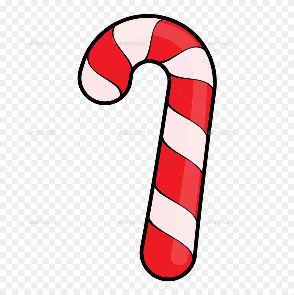 Candy Cane, Food, Sweets, Stick, Dynamite Free Transparent Png