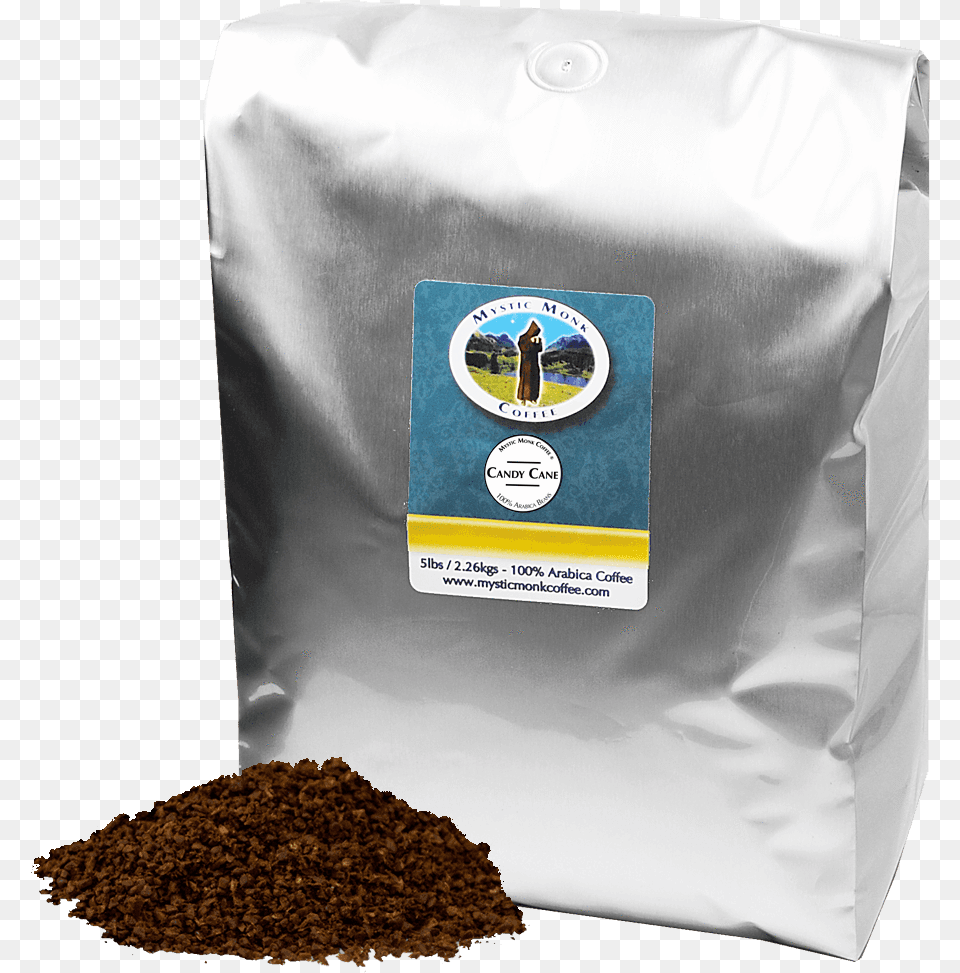 Candy Cane 5lb 5lb Coffee Coffee, Powder, Soil, Business Card, Paper Free Png