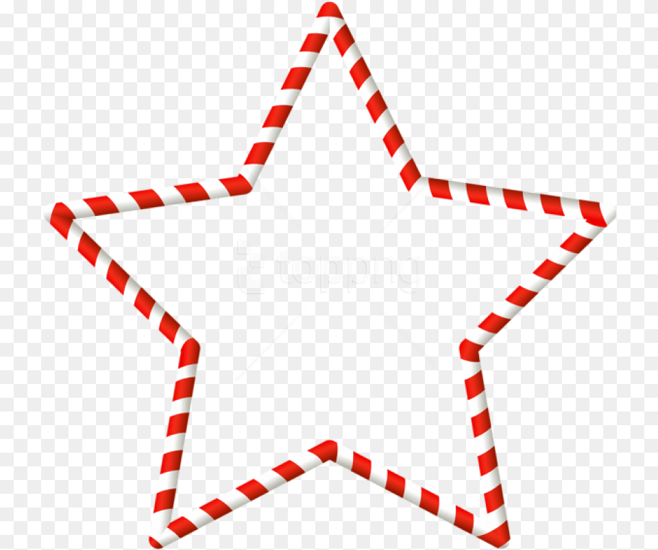 Candy Cane Border Transparent Candy Cane Christmas Border Clipart, Bow, Symbol, Weapon, Star Symbol Free Png