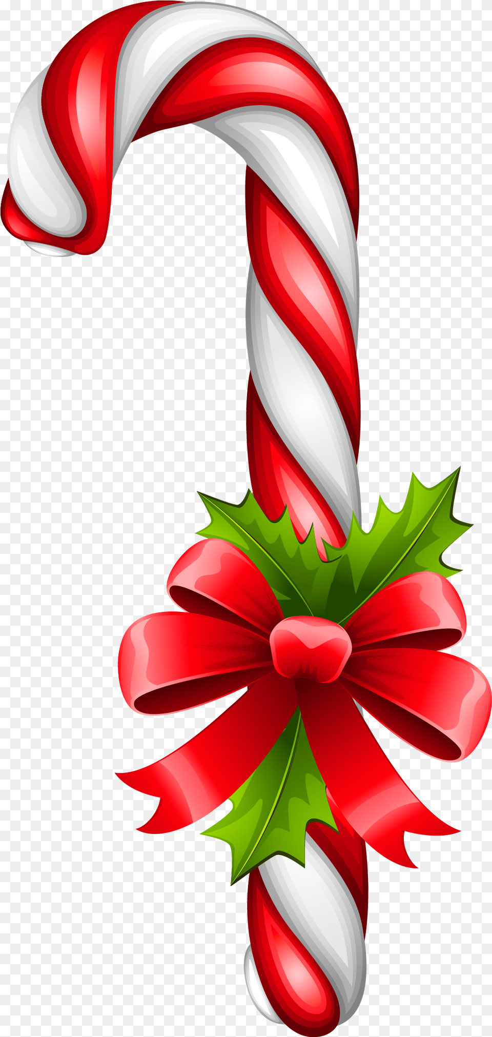 Candy Cane Christmas Clip Art Christmas Candy Cane Transparent, Food, Sweets Png Image