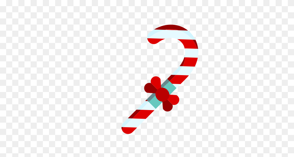 Candy Cane Christmas Merry Stripes Sweet Treat Icon, Stick, Food, Sweets Png Image