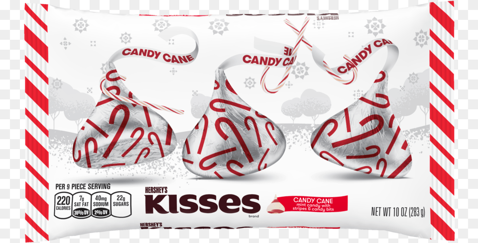 Candy Cane Hershey Kisses, Food, Sweets, Can, Tin Png