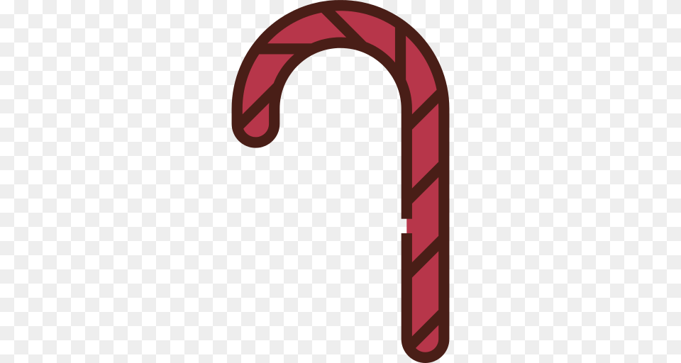 Candy Cane Icon, Stick Free Transparent Png