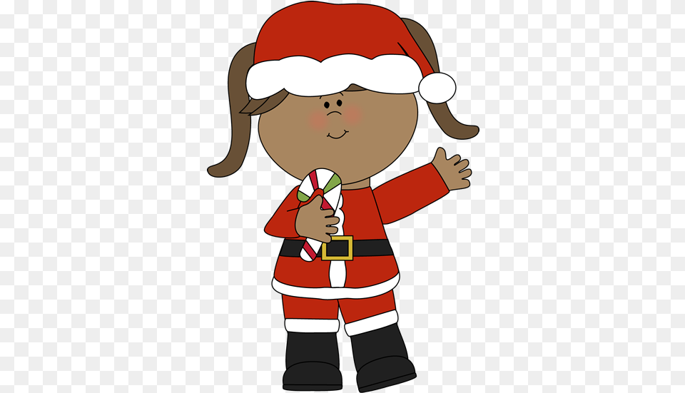 Candy Cane Picture Christmas Girl Kid Clipart, Elf, Baby, Person, Face Png
