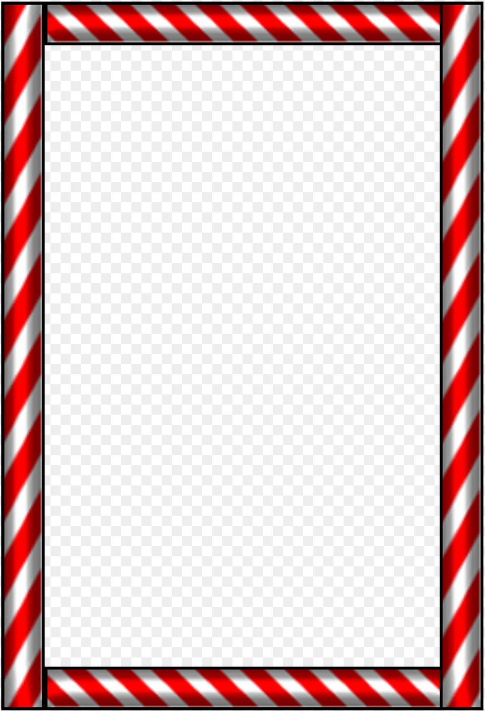 Candy Cane Stationary Png Image