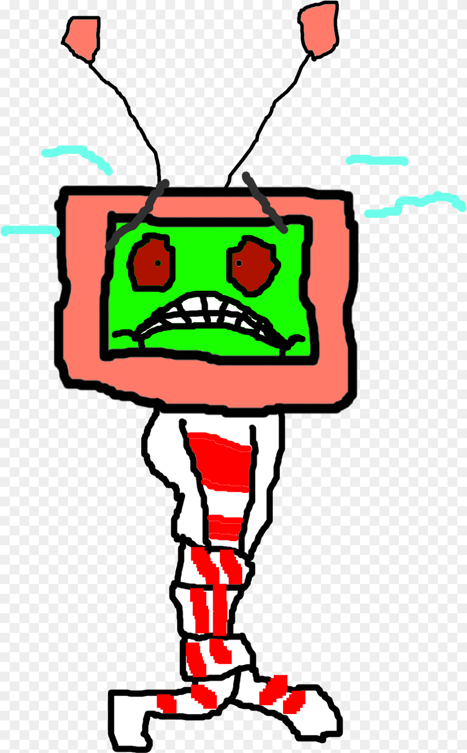 Candy Cane Vision Gotta Pee, Baby, Person Png Image