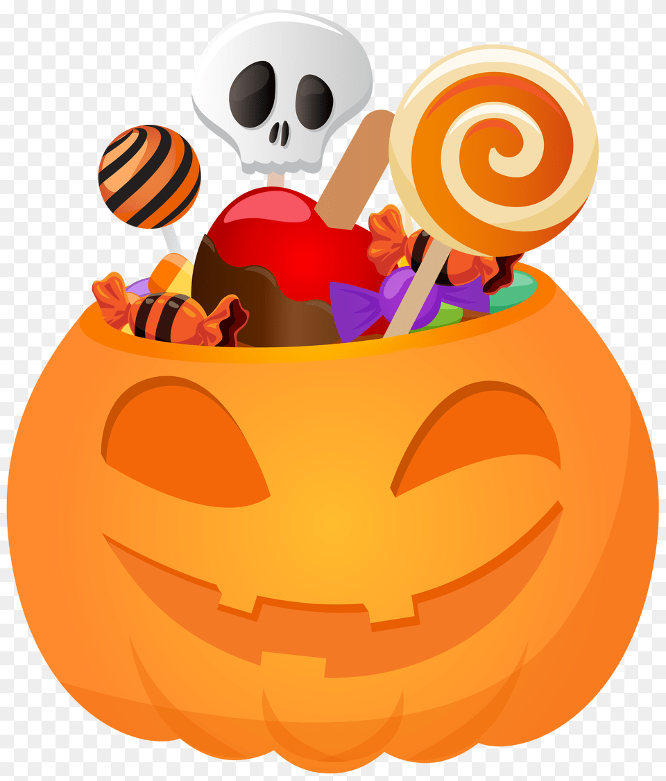 Candy Clip Art Imageu200b Halloween Pumpkin Candy Cartoon, Food, Sweets, Baby, Cream Free Transparent Png
