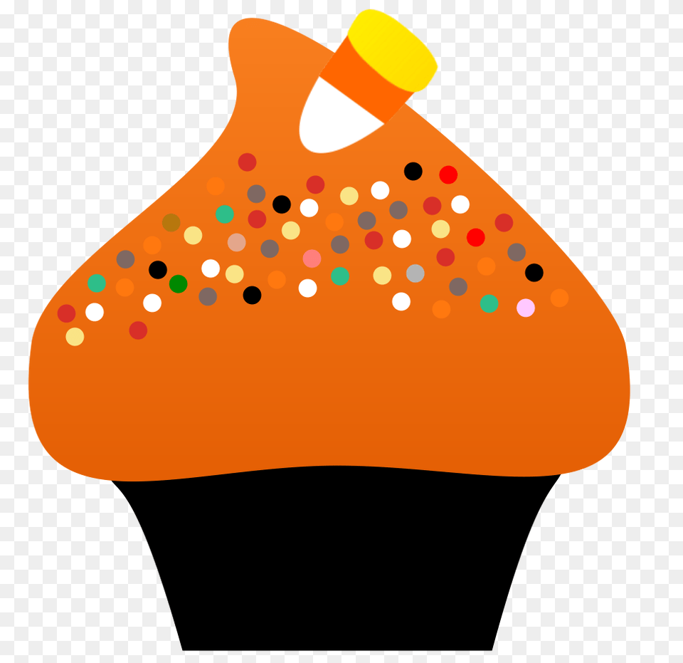 Candy Clipart Black And White Hostted Halloween Birthday Clip Art, Cake, Cream, Cupcake, Dessert Free Png Download