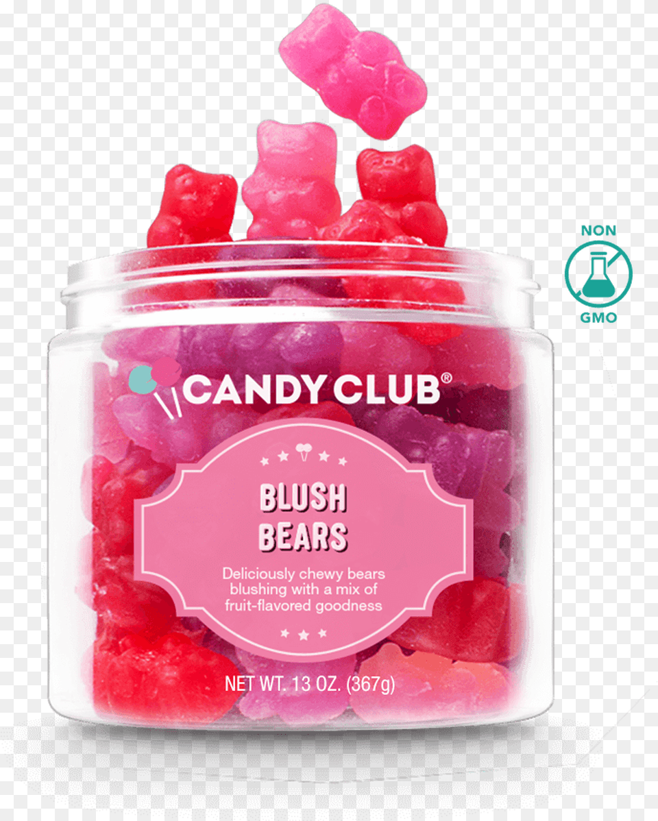 Candy Club Blush Bears, Food, Jelly, Ketchup Free Transparent Png