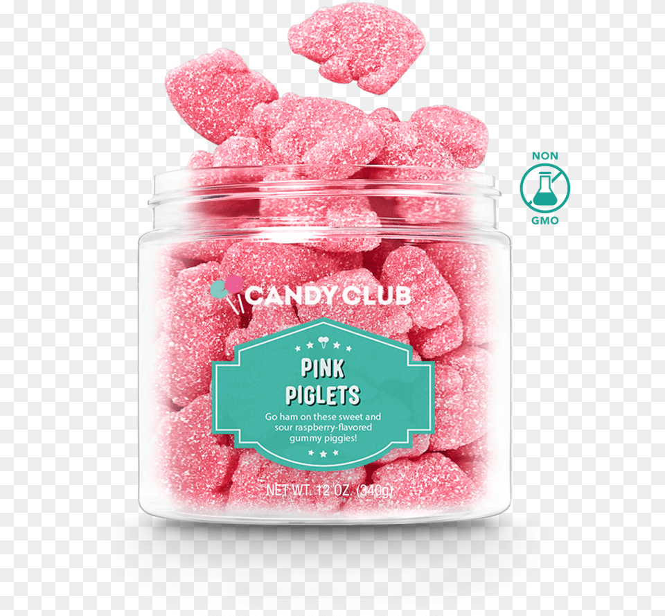 Candy Club Pink Piglets Cosmetics, Jar, Food, Sweets Png Image