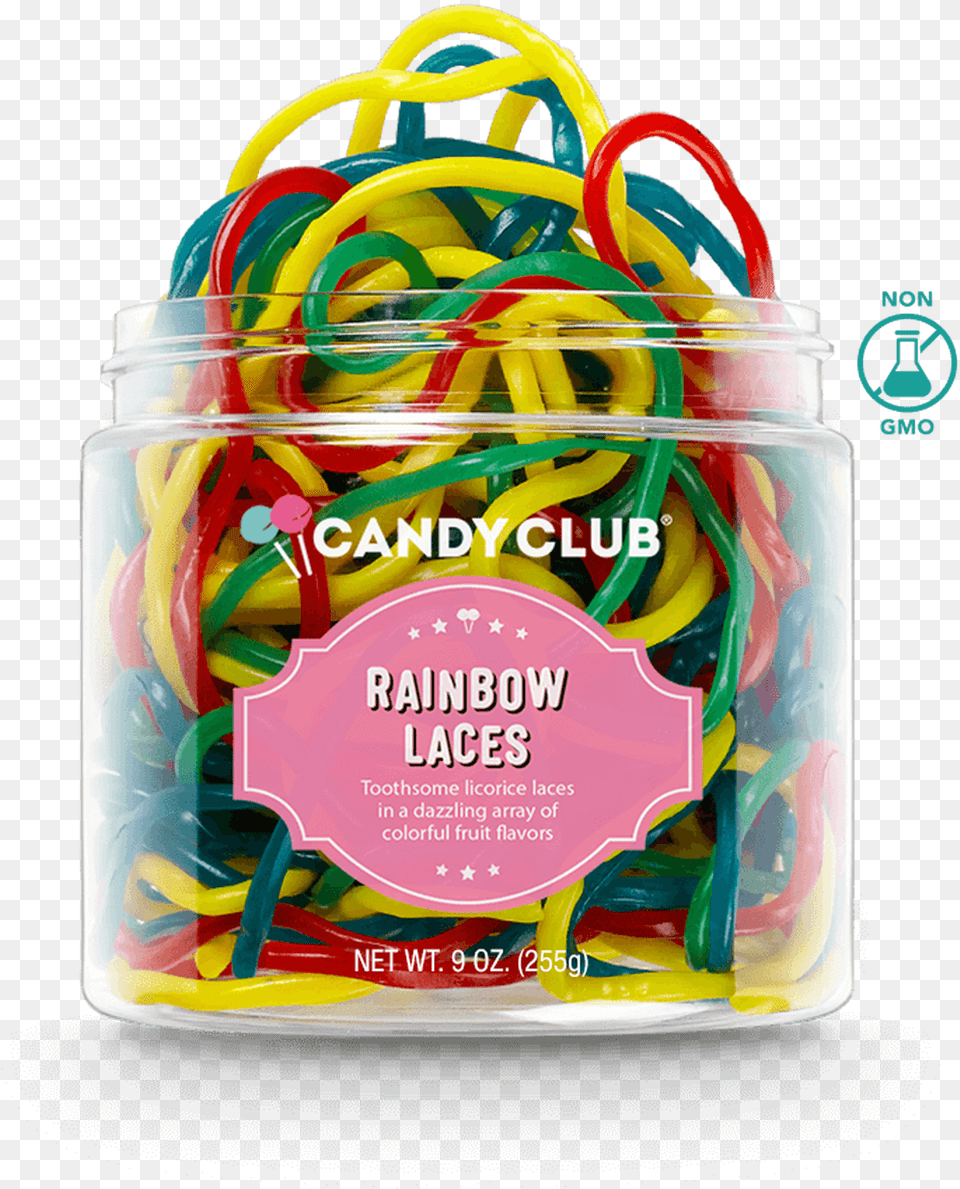 Candy Club Rainbow Laces Strawberry, Jar, Birthday Cake, Cake, Cream Free Transparent Png