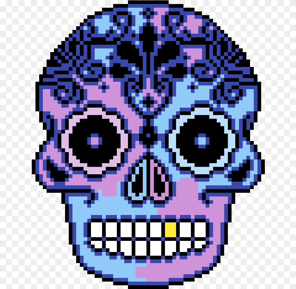 Candy Color Of Sugar Skull Calavera, Art, Qr Code Png