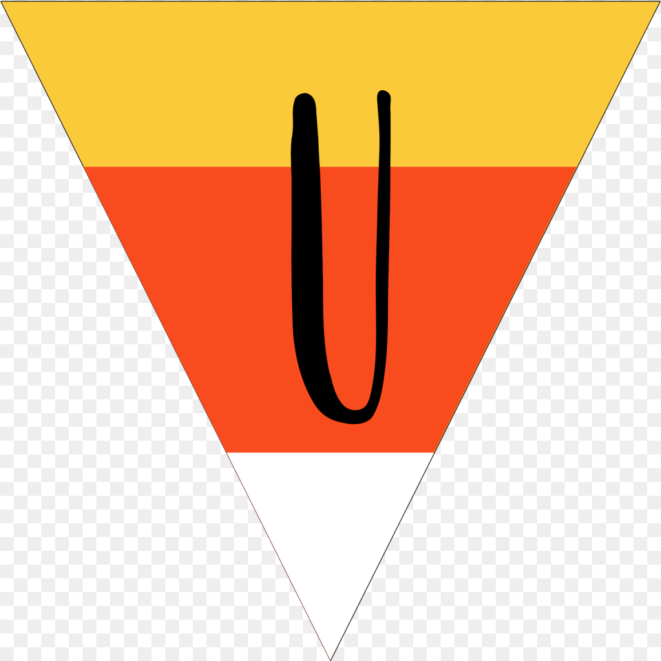 Candy Corn, Sign, Symbol, Triangle, Road Sign Free Png