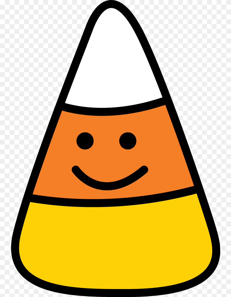 Candy Corn, Food, Sweets, Cone Png Image