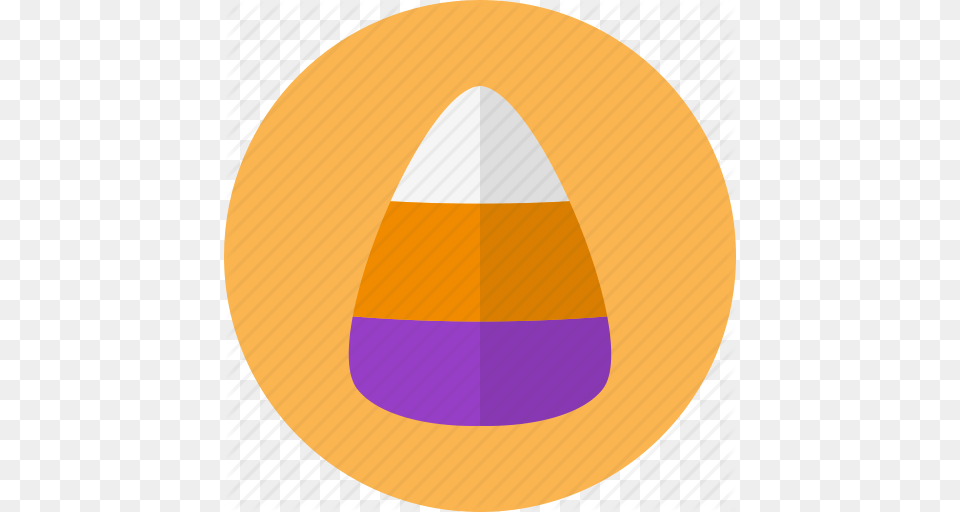 Candy Corn Cute Halloween Party Icon, Food, Sweets Free Transparent Png